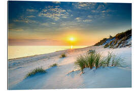 Gallery print Sunrise on the Baltic coast