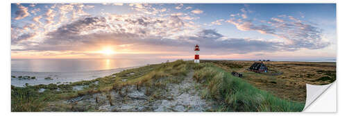 Vinilo para la pared Amanecer en Sylt