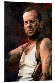 Stampa su plexi-alluminio John McClane - Die Hard