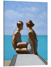 Magnettafel Die Badenden nach George Hoyningen-Huene