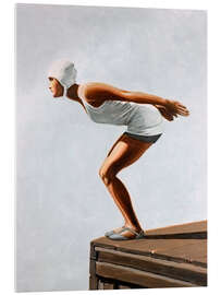 Akrylbilde  George Hoyningen-Huene I - Sarah Morrissette