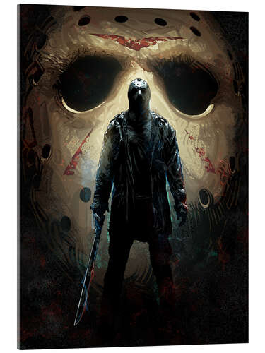 Acrylic print Jason Voorhees