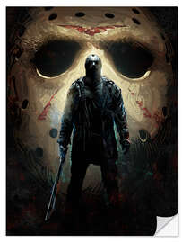 Wall sticker Jason Voorhees