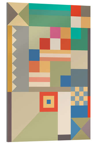 Gallery print Bauhaus pattern