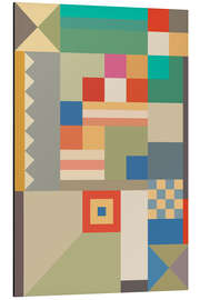 Magnettafel Bauhaus-Muster