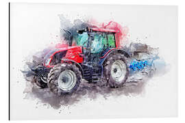 Magnettafel Traktor II