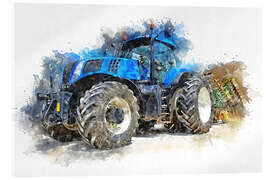 Akryylilasitaulu  Tractor IV - Peter Roder
