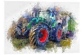 Akryylilasitaulu  Tractor IIX - Peter Roder