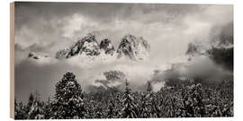 Obraz na drewnie Passo Sella, Dolomites