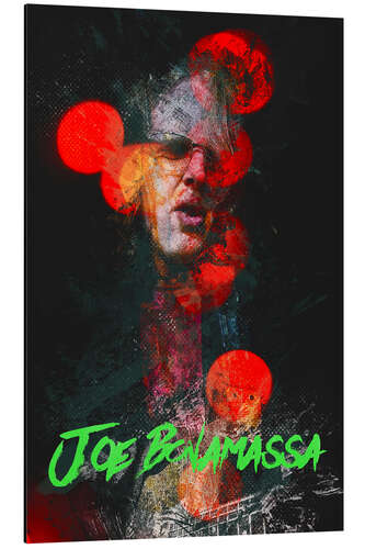 Aluminium print Joe Bonamassa