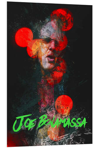 Foam board print Joe Bonamassa