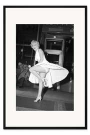 Gerahmter Kunstdruck Marilyn Iconic Dress