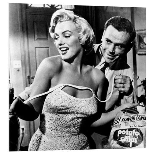 Foam board print The Seven Year Itch - Potato Chips