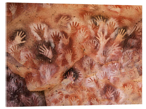 Acrylic print Cave of Hands, Argentina