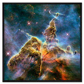 Gerahmter Kunstdruck Carina-Nebel