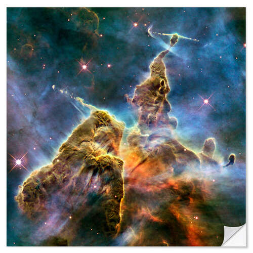 Selvklebende plakat Carina Nebula