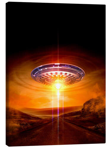 Canvas print UFO