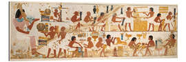 Gallery print Egyptian grave scene