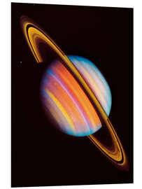 Foam board print Image of Voyager 2 from Saturn