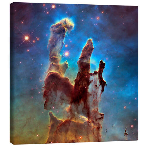 Canvastavla Pillars of Creation in the Eagle Nebula