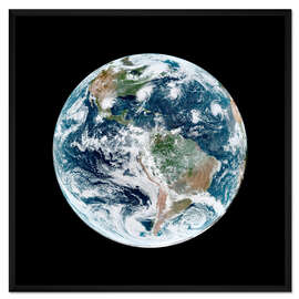 Gerahmter Kunstdruck Atlantische Wirbelstürme