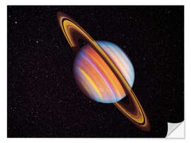 Wandsticker Saturn