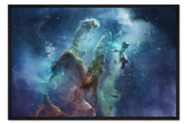 Gerahmter Kunstdruck Adlernebel