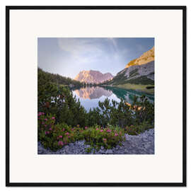 Gerahmter Kunstdruck Zugspitze
