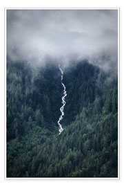 Plakat  Cloudfall - Jens Sieckmann