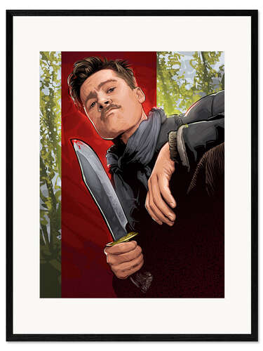 Ingelijste kunstdruk Inglourious Basterds