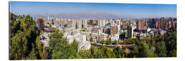 Gallery print Santiago City Skyline in Chile