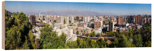 Trebilde Santiago City Skyline in Chile