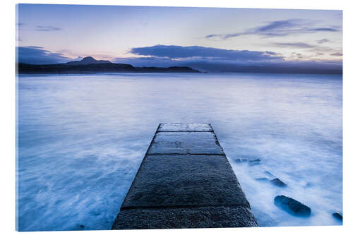 Acrylic print Peaceful Pier and Ocean Landscape