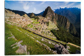 Gallery Print Inka-Ruinen von Machu Picchu in den Anden von Peru