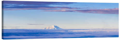 Canvas print Chimborazo Volcano Above the Clouds