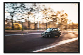 Gerahmter Kunstdruck Berühmtes London Black Cab Taxi