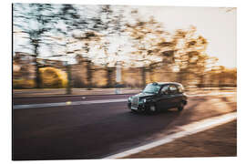 Magnettafel Berühmtes London Black Cab Taxi