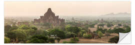 Wall sticker Temples of Bagan in Myanmar (Burma)