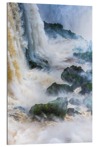 Gallery print Powerful Waterfall in the Rainforest