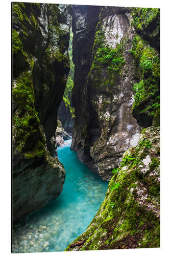 Alubild Schlucht im Triglav-Nationalpark in Slowenien