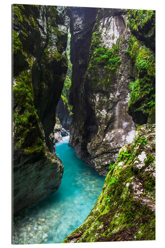 Gallery print Canyon in Triglav National Park in Slovenia