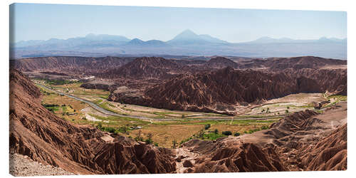 Canvas-taulu Atacama Desert Landscape in Chile