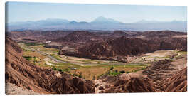 Canvas print Atacama Desert Landscape in Chile