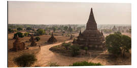 Alubild Tempel von Bagan bei Sonnenaufgang in Myanmar (Burma)