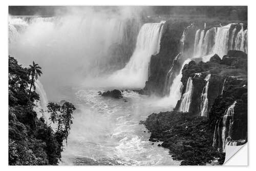 Naklejka na ścianę Iguazu waterfall in Argentina