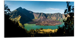 Gallery print Rinjani Volcano Landscape on Lombok Island in Indonesia