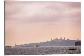 Galleriataulu Istanbul Cityscape at Sunset in Turkey