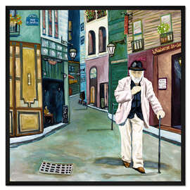 Gerahmter Kunstdruck Pariser