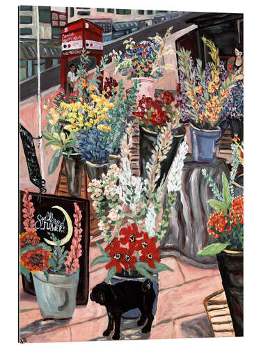 Gallery print Flower Lady