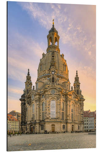 Alubild Frauenkirche in Dresden